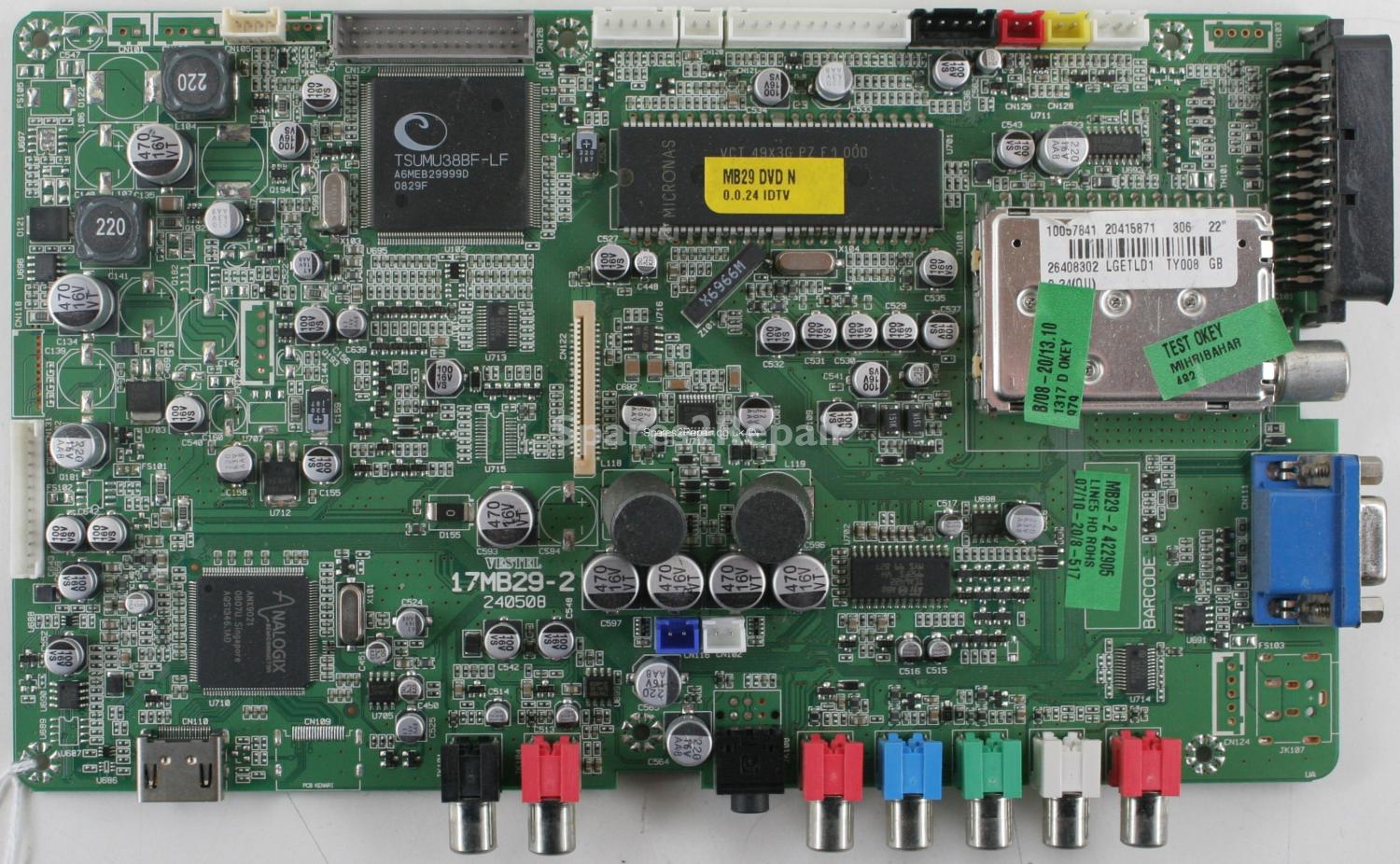 Matsui M22LID618 - Main AV - 17MB29-2 - 240508 - 20415871