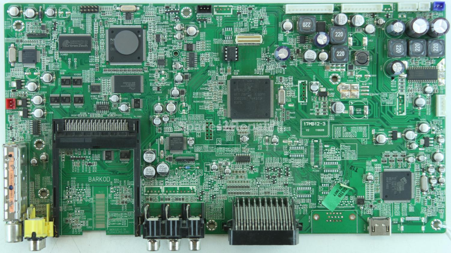 Matsui M26LW507 - Main AV - 17MB12-3 - V2 - 110608