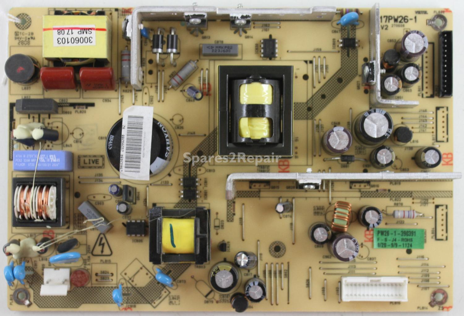 Matsui M32LW409 - PSU - 17PW26-1 V2 - 270608 - 20390388