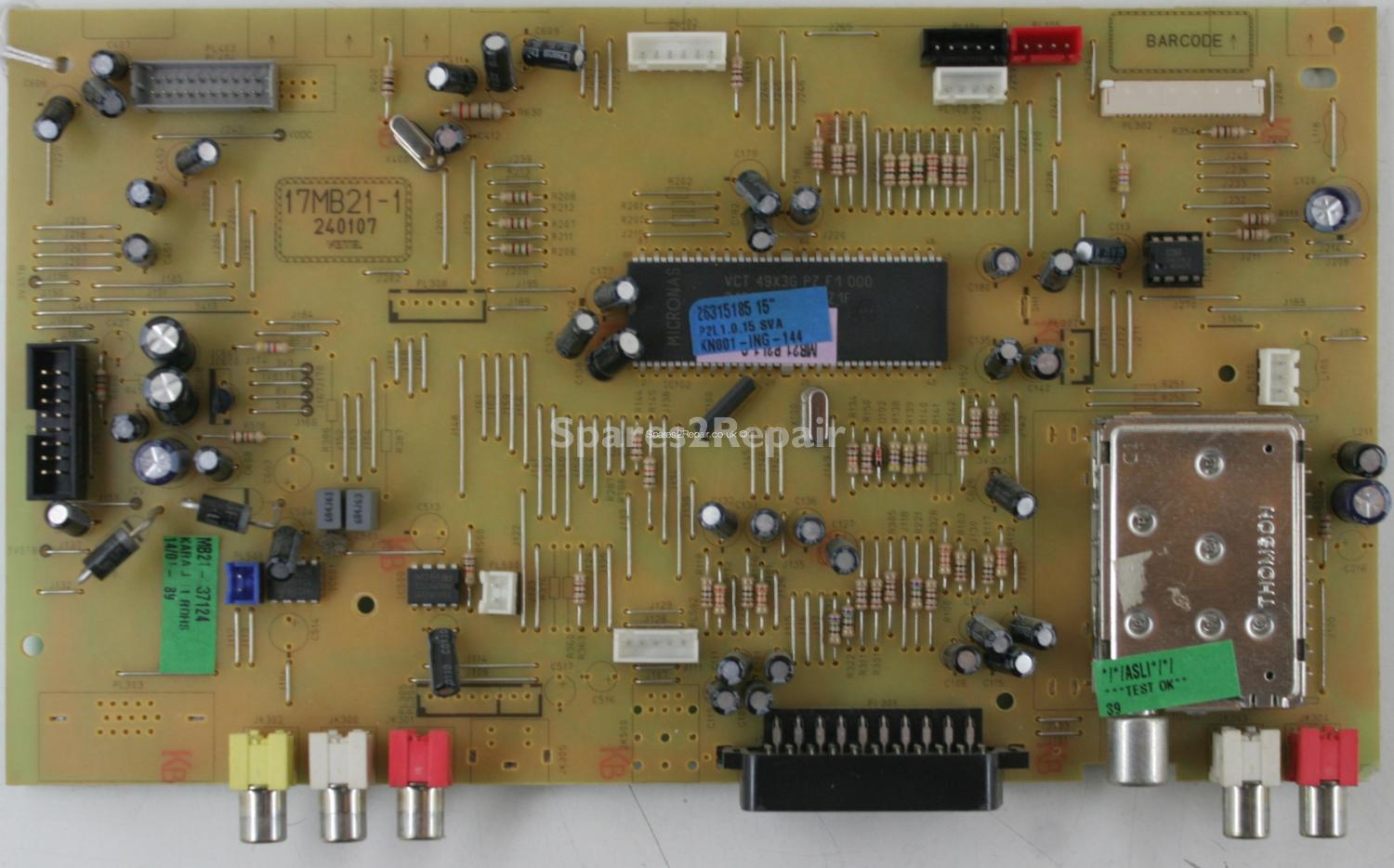 Mikomi LCD15796F - Main AV - 17MB21-1 - 240107