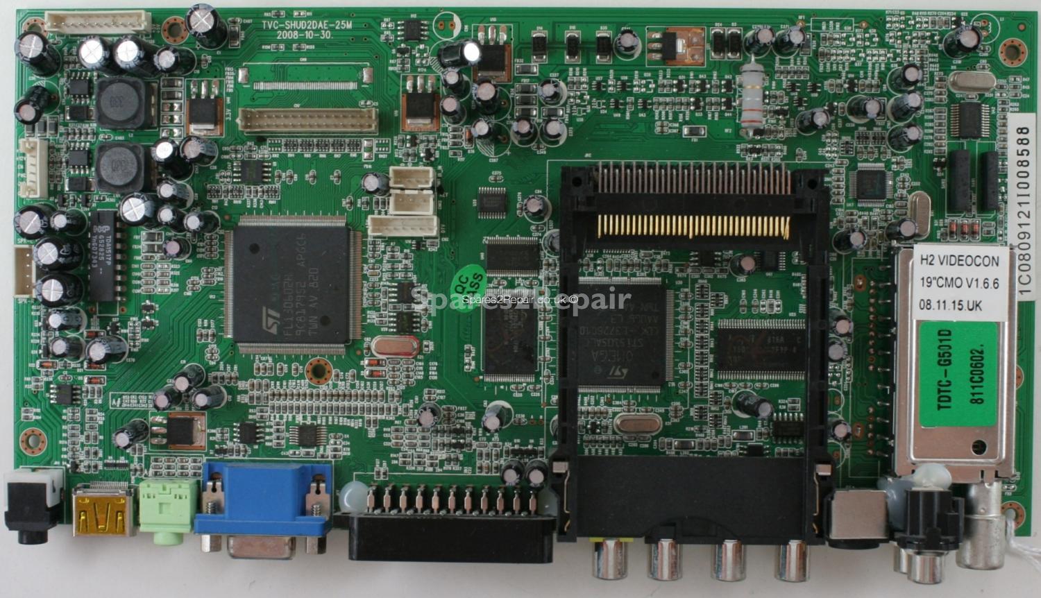 Nordmende NU193LD - Main AV - TVC-SHUD2DAE-25M
