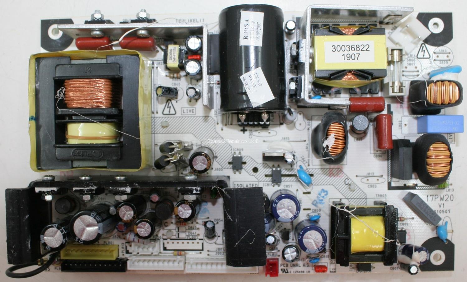 Onn OLCD3701 - PSU - 17PW20 V1 - 010507