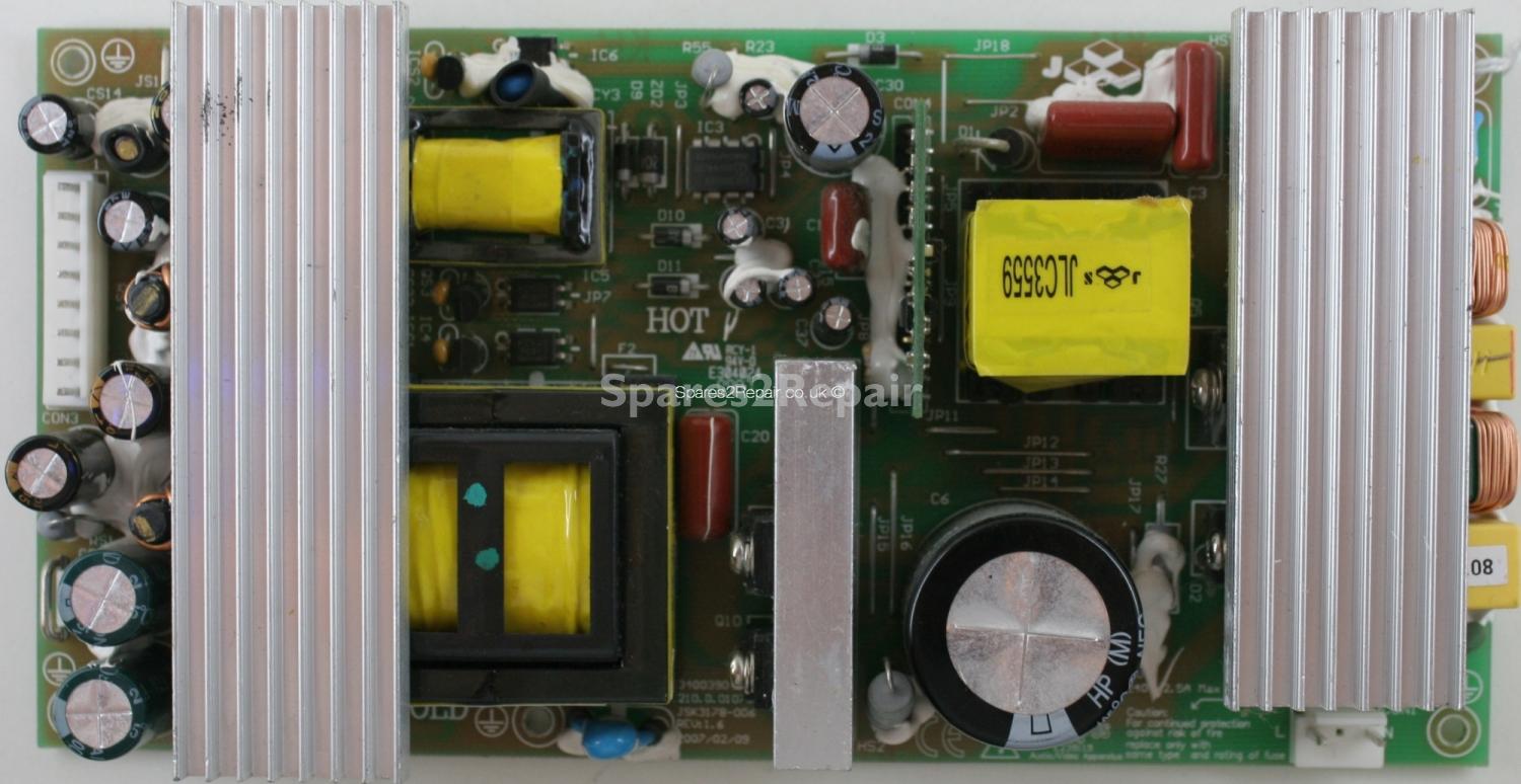 ONN KL26AS25Q - PSU - JSK3178-006 - Rev 1.6 - 47131.210.0.0107307 - 34003904