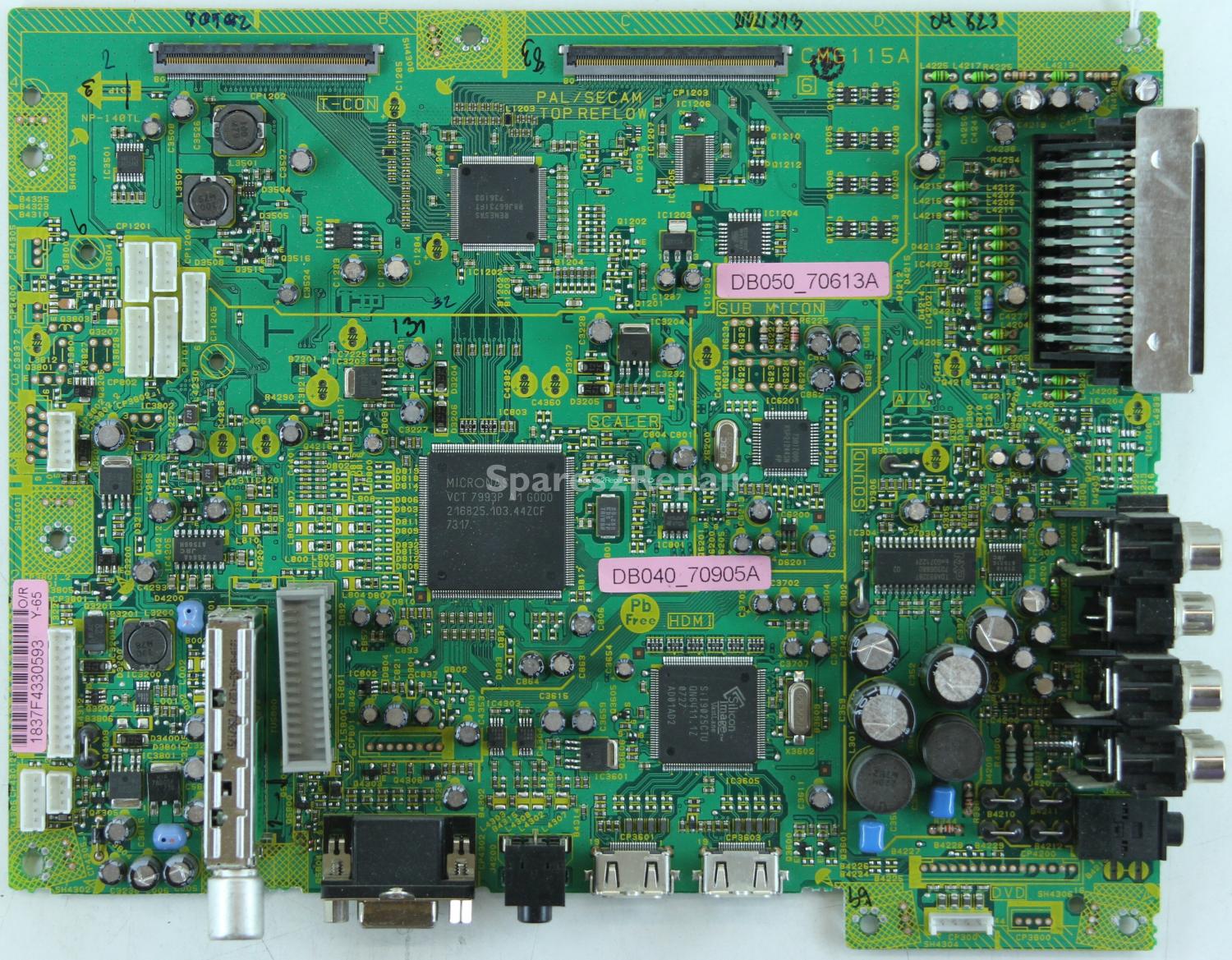 Orion TV-37RN10DA - Main AV - CMG115A