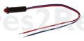 Led Red - Led-5mm Red Snap-in 12v-12ma (15cm Led) -rohs-compliant-