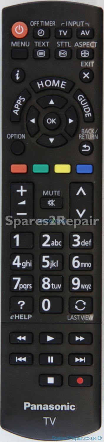 Panasonic Remote Control N2QAYB000830 (Original) (Genuine)