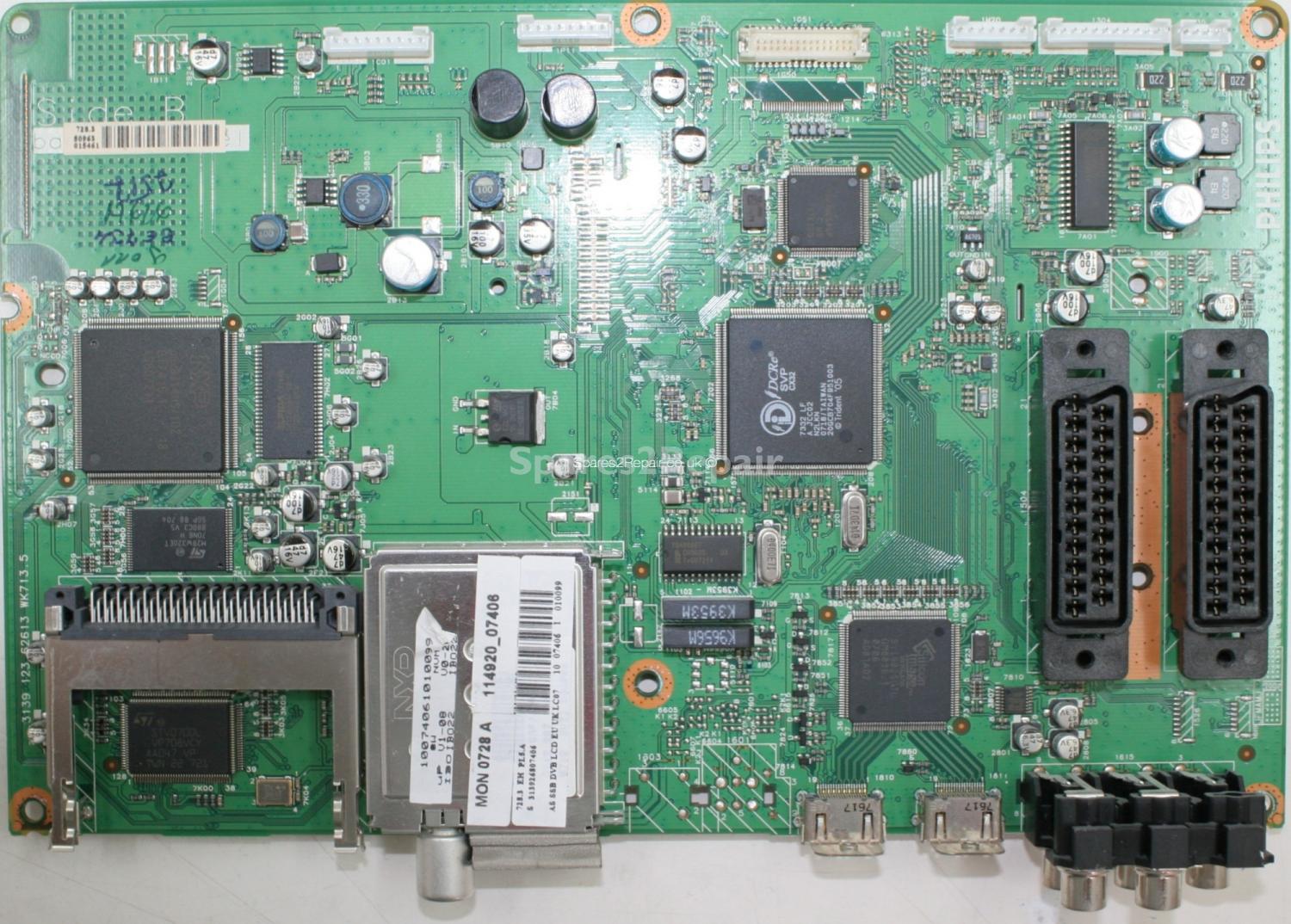 Philips 37PFL5522D - Main AV - 3139 123 62613