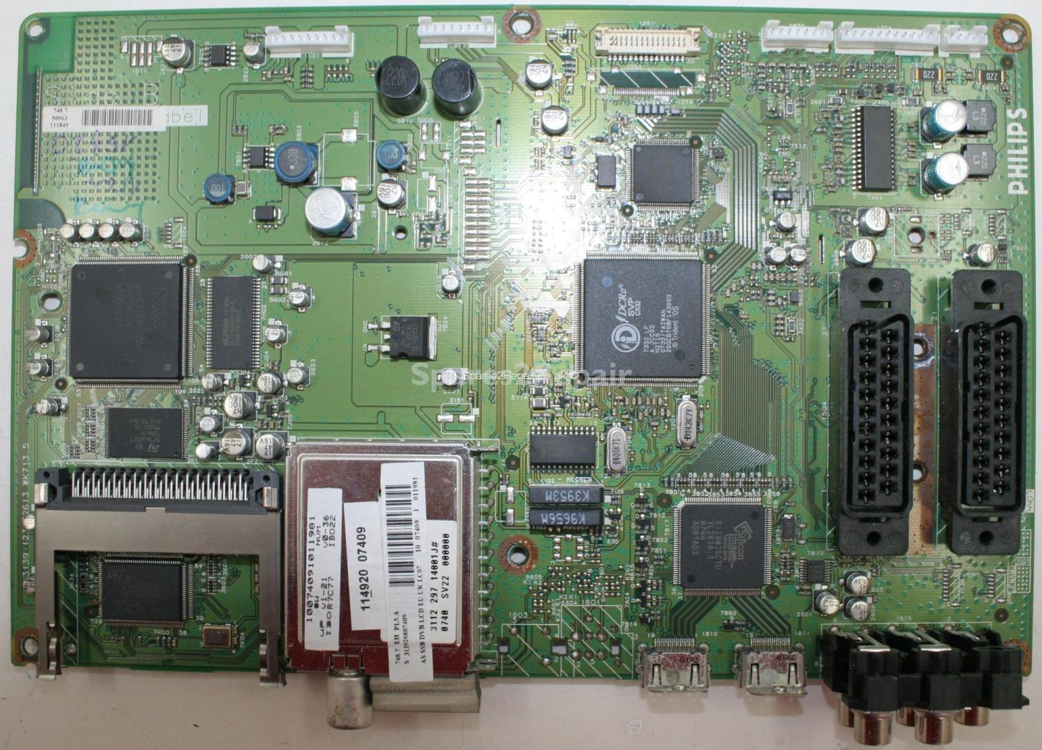 Philips 42PFL5522D - Main AV - 3139 123 62613