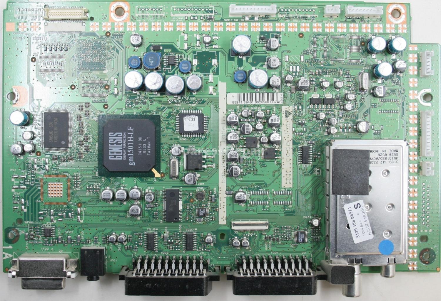 Philips 32PF5520D/10 - Main AV - 3139 123 6093.1