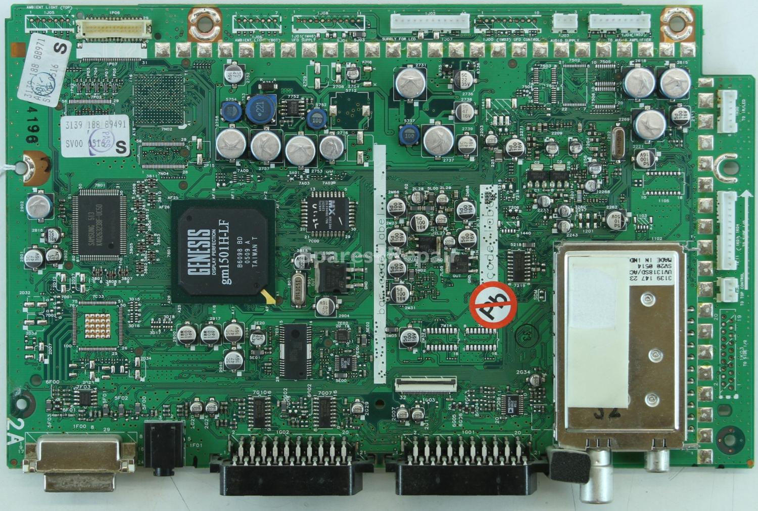 Philips 32PF5520D/10 - Main AV - 3139 123 6093.1 - 3139 188 88971