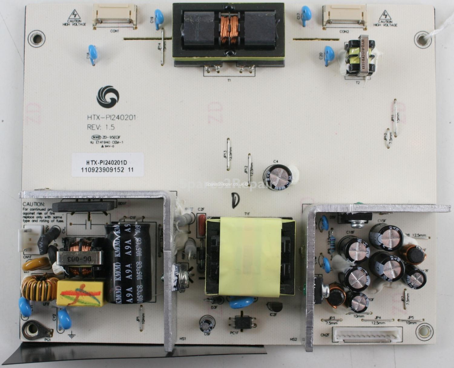 Proline LVD2464D - Power Inverter - HTX-PI240201 - REV:1.5 - HTX-PI240201D
