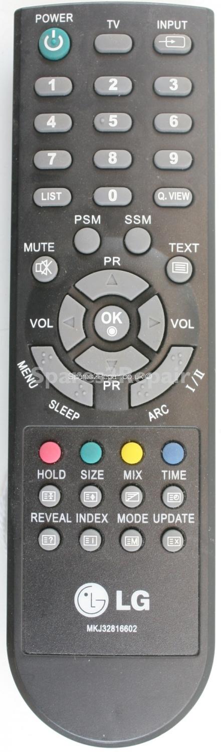 LG MKJ32816602 Remote Control (Original)