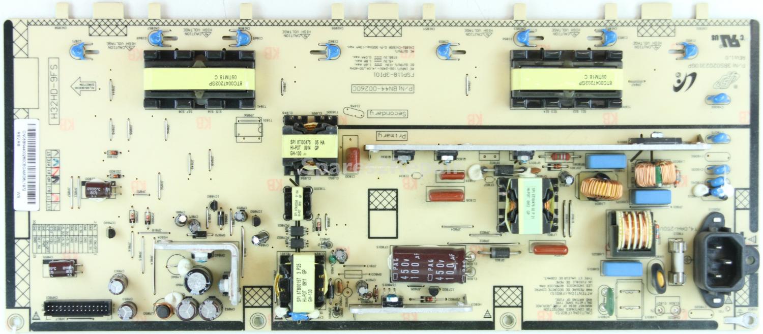 Samsung LE32B450C4W - Power Inverter - BN44-00260C - FSP118-3PI01 - 3BS0202310GP REV:1.0 - H32HD-9FS