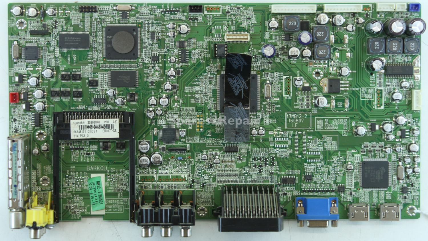 Sanyo CE32LD81-B - Main AV - 20393840 - 17MB12-2 - 160807