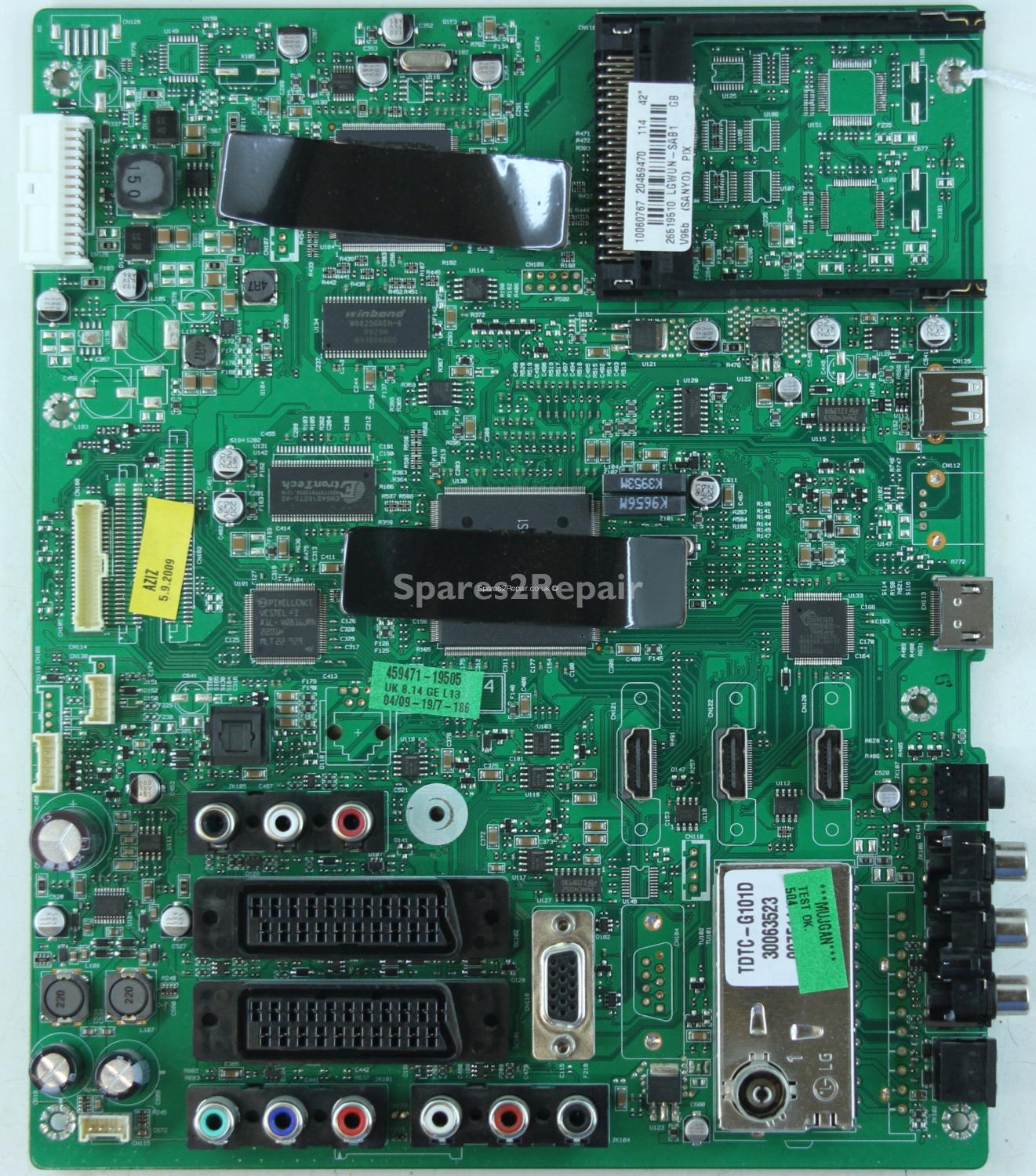 Sanyo CE42FD47-B - Main AV - 17MB35-4 - 060109 - 20459470
