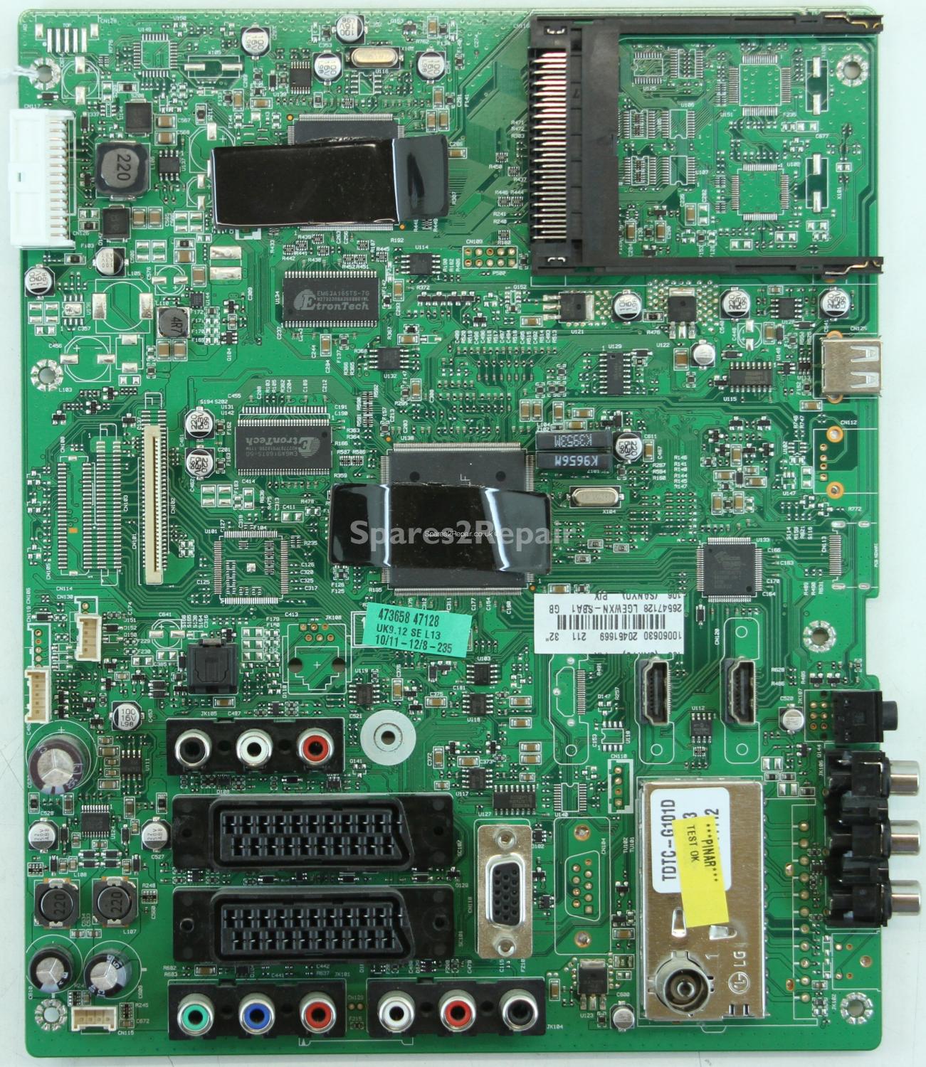 Sanyo CE32LD47-B - Main AV - 17MB35-4 - 060109 - 20451669