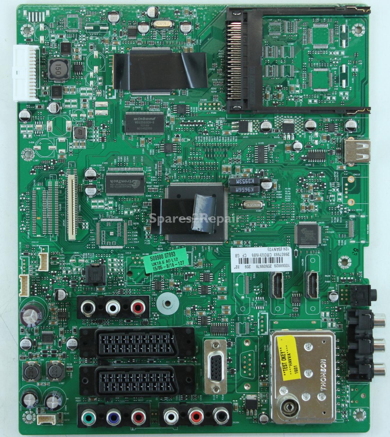 Sanyo CE32LD47-B - Main AV - 17MB35-4 - 060109 - 20509978