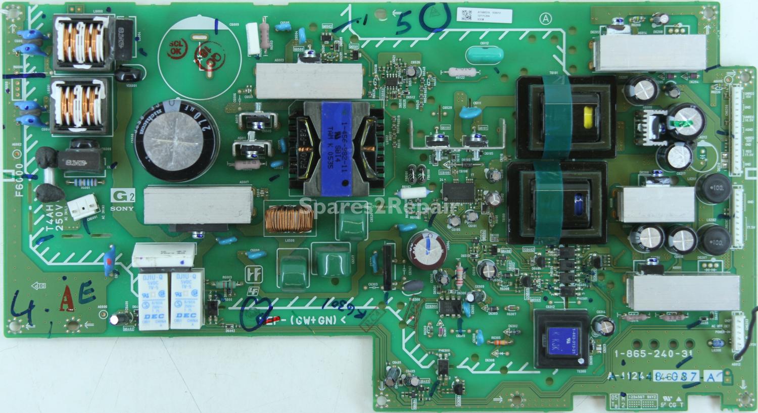 Sony KDL-S26A12U - PSU - 1-865-240-31 - A-1148-037-A - A1148037A