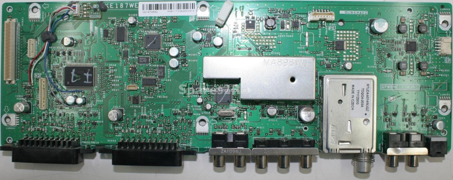 Sharp LC-42X20E - Main AV - KE187WE02 - QPWBNE187WJN1