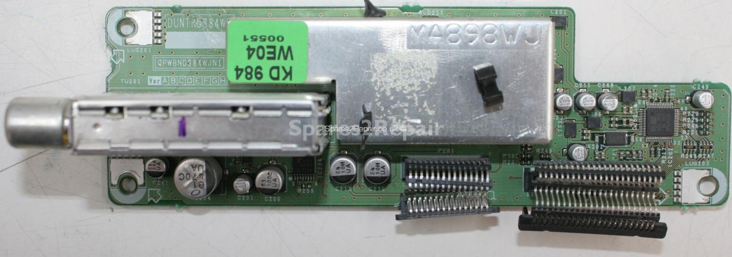 Sharp LC37AD5E-BK - Tuner - DUNTKD984WE - QPWBND984WJN1