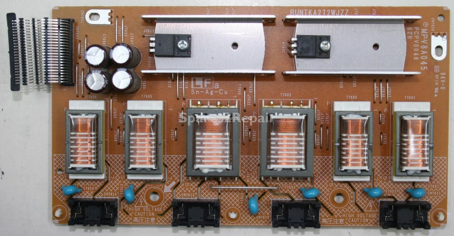 Sharp LC-42XD10E - Inverter - MPV8A045 PCPV0048 6ZB - RUNTKA272WJ