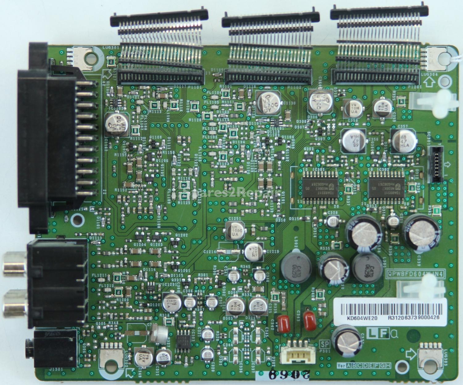 Sharp LC-37GD1E - Main AV - KD604WE20 - QPWBFD604WJN4