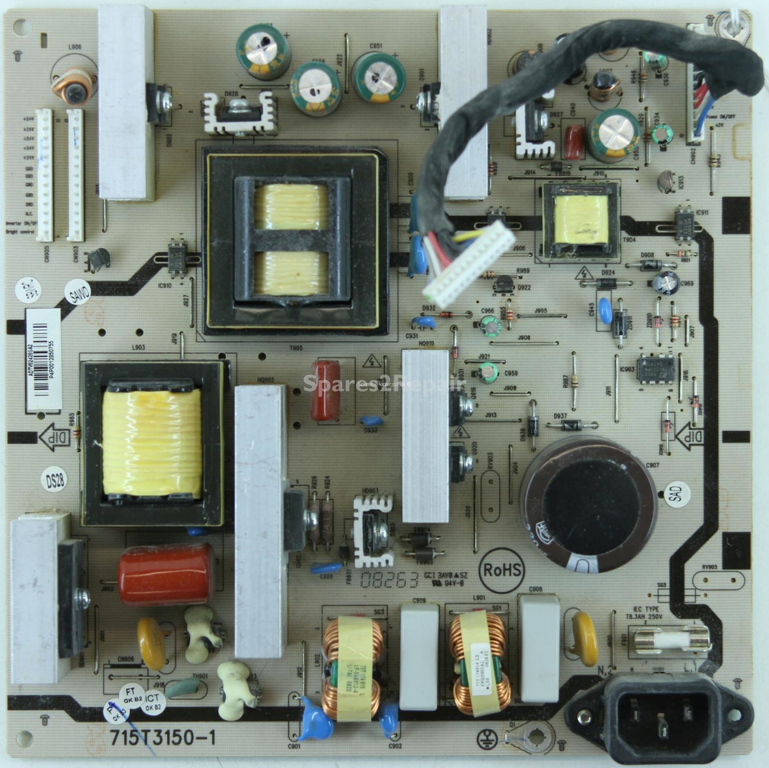 Sharp LC-42SB55E - PSU - 715T3150-1