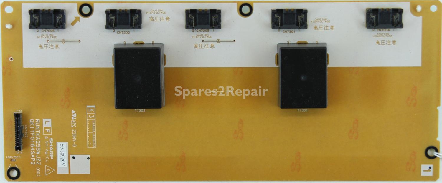 Sharp LC-46XD1E- Inverter - RUNTKA256WJZZ(66) - QKITF0164SAP2