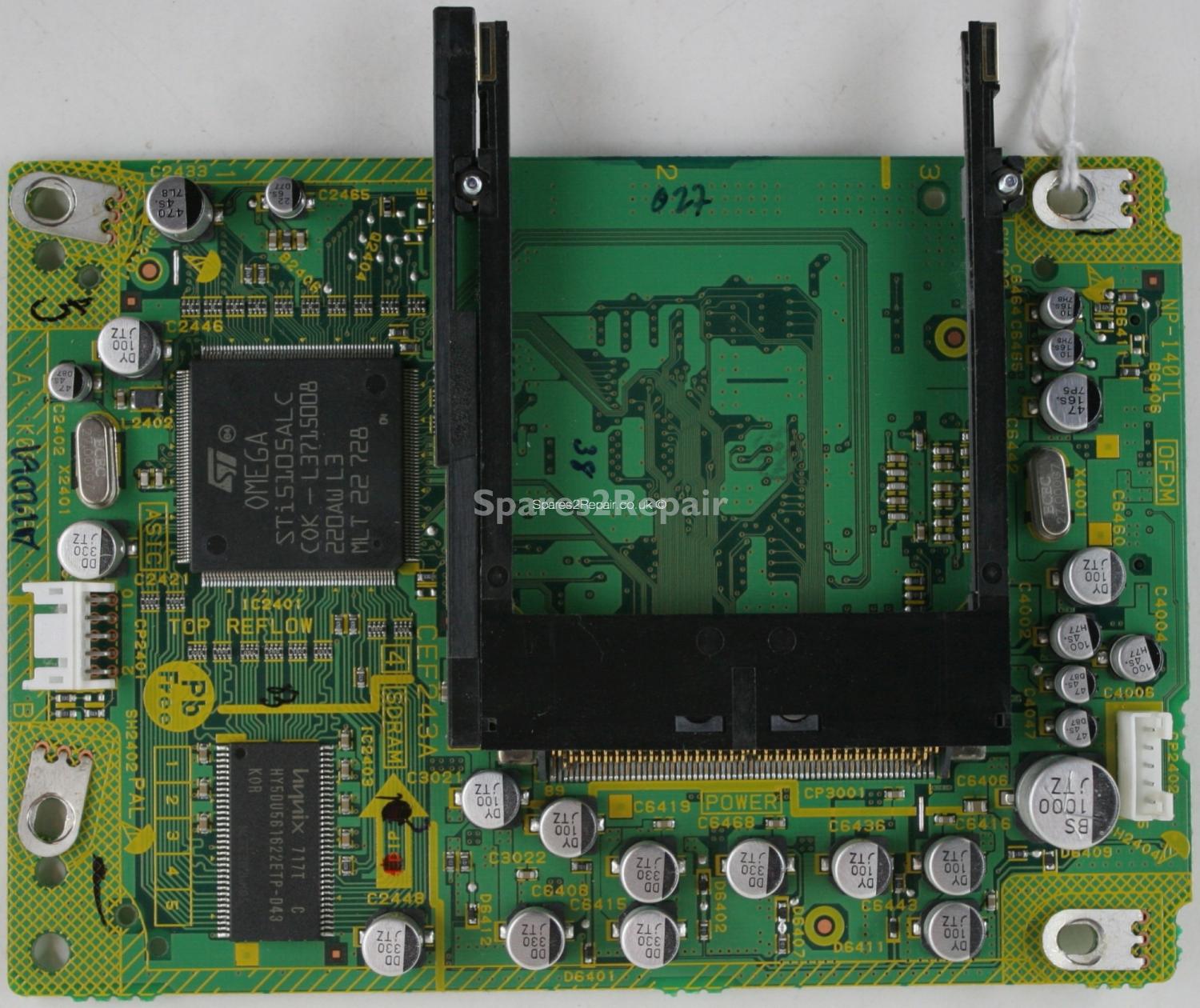 Sharp LC26AD5E-BK - Card Reader - CEF243A