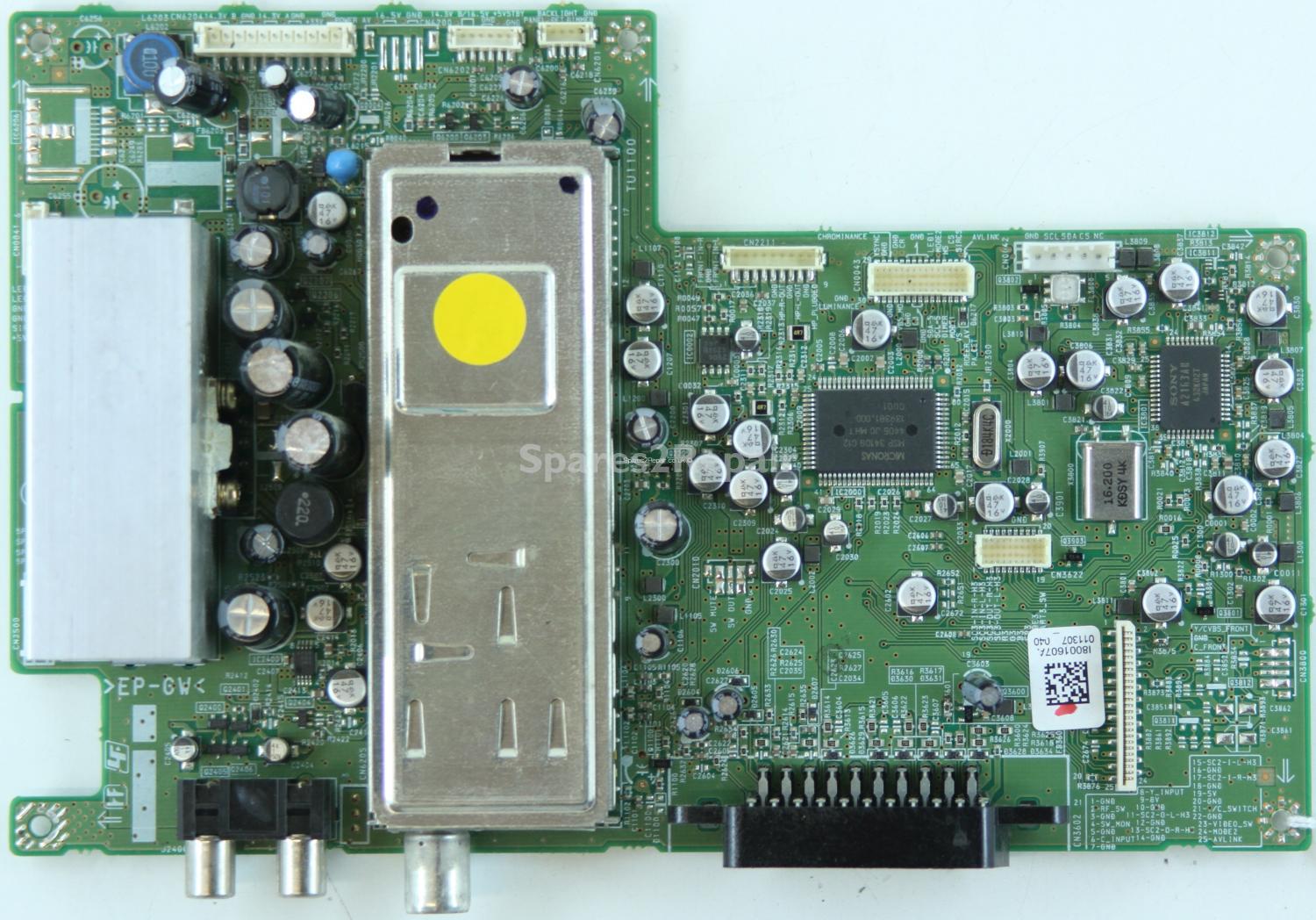 Sony KLV-30HRS - Main AV - I8001607A - 1-863-275-16 - 1-724-775-16