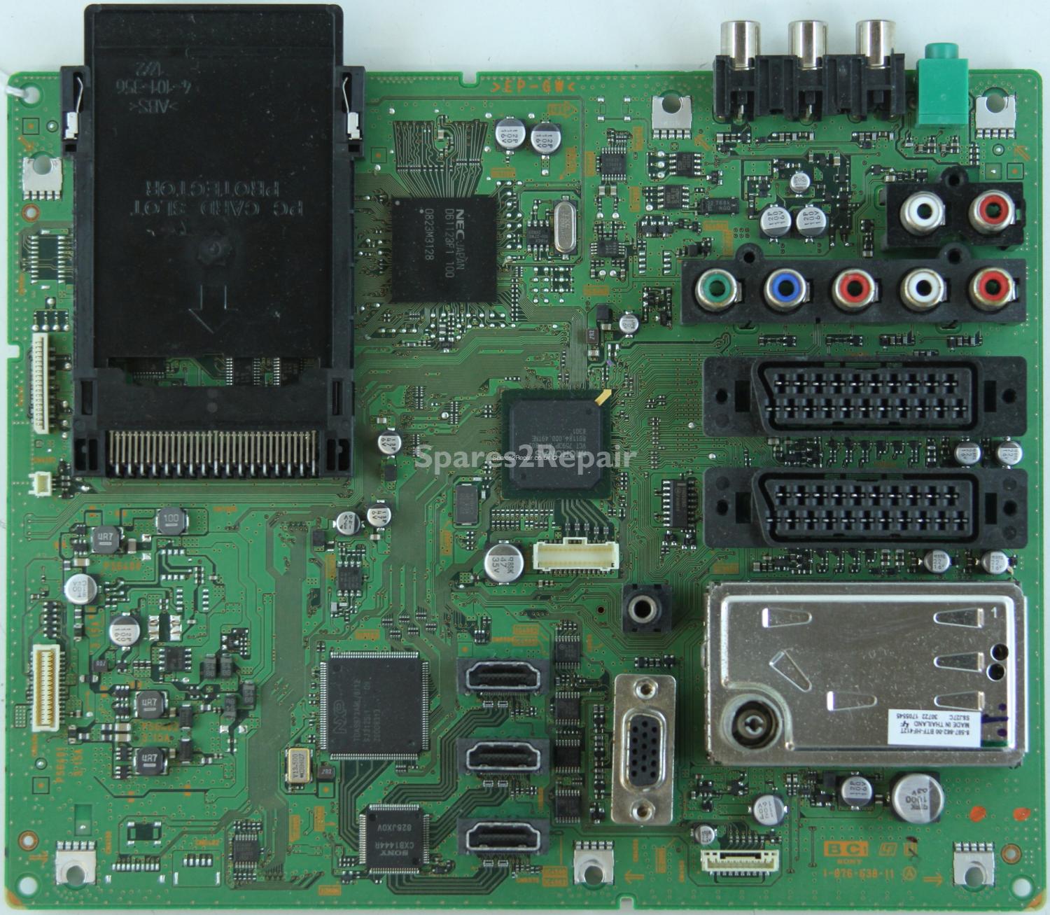 Sony KDL-37V4000 - Main AV - A1560389B - 1-876-638-11