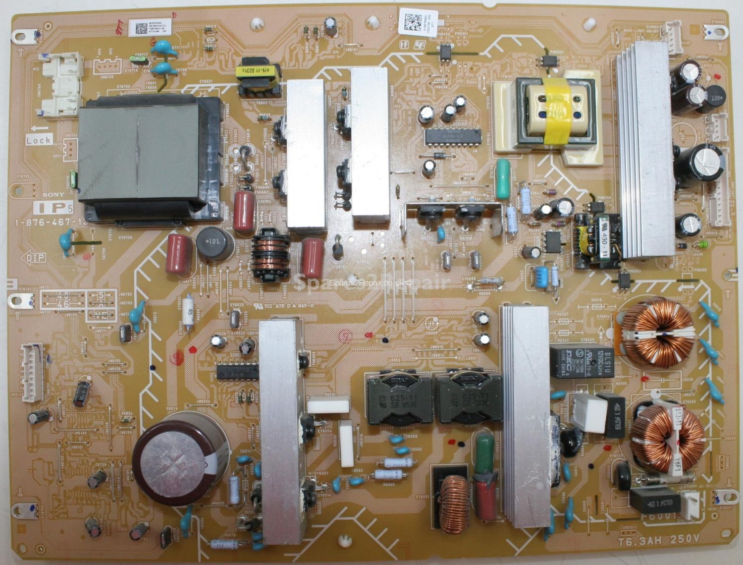 Sony KDL-46W4500 - PSU - 1-876-467-13 - A1557559A