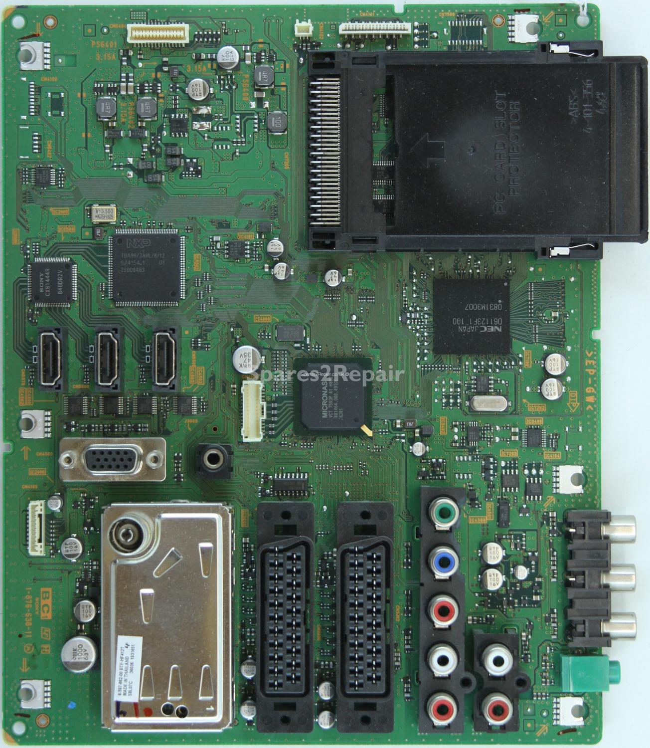 Sony KDL-32V4000 - Main AV - 1-876-638-11 - Y2008430C