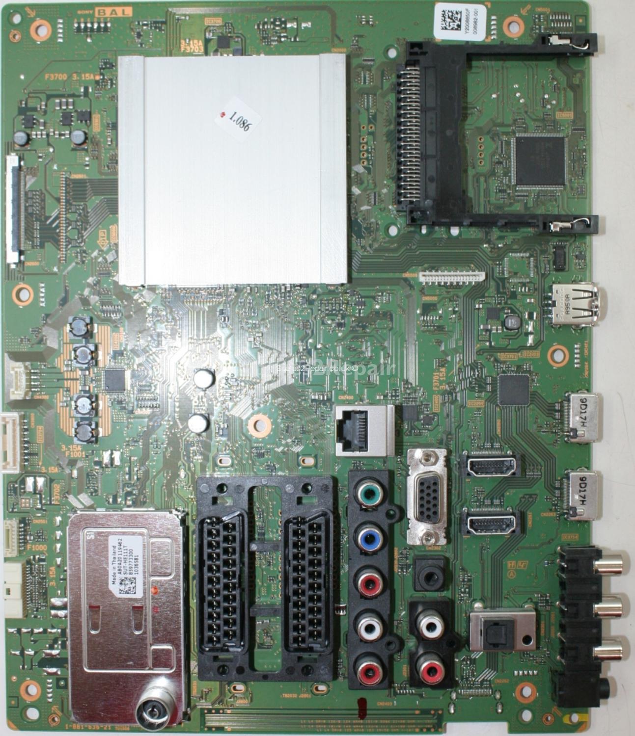 Sony KDL-40EX503 - Main AV - 1-881-636-21
