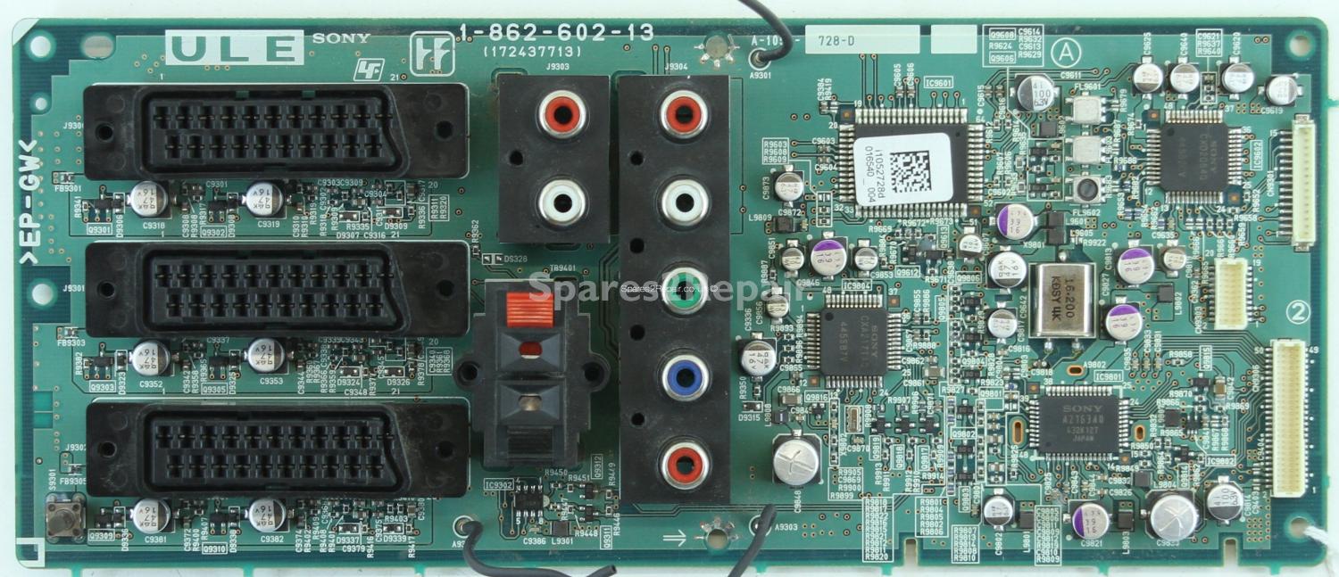 Sony KLV-L32M1 - Main AV - 1-862-602-13 - A-1052-728-D - 172437713