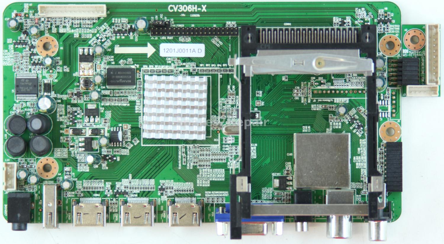 Technika LCD32-56 - Main AV - CV306H-X -10C - 110929B - 1201J0011A D