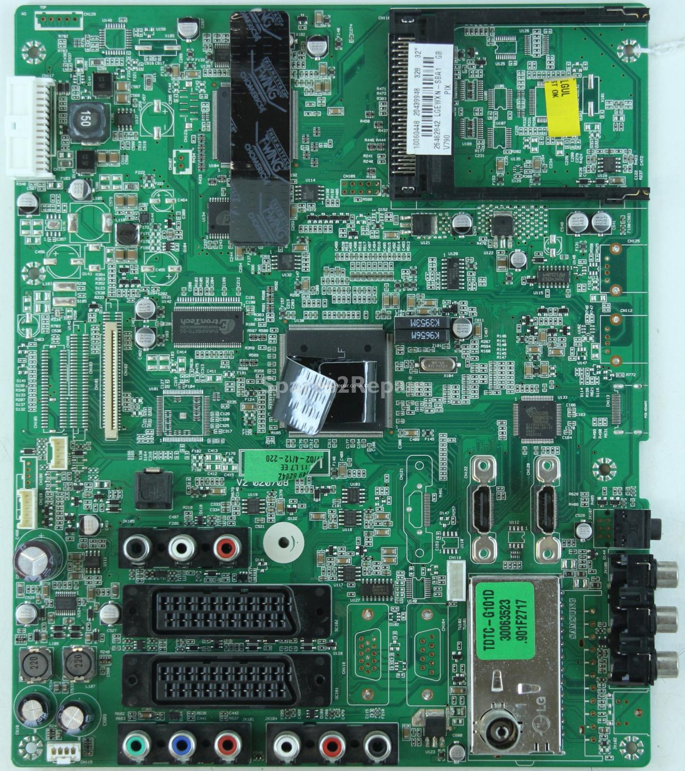Technika LCD32-209 - Main AV - 20439948 - 17MB35-1 V2 - 020708