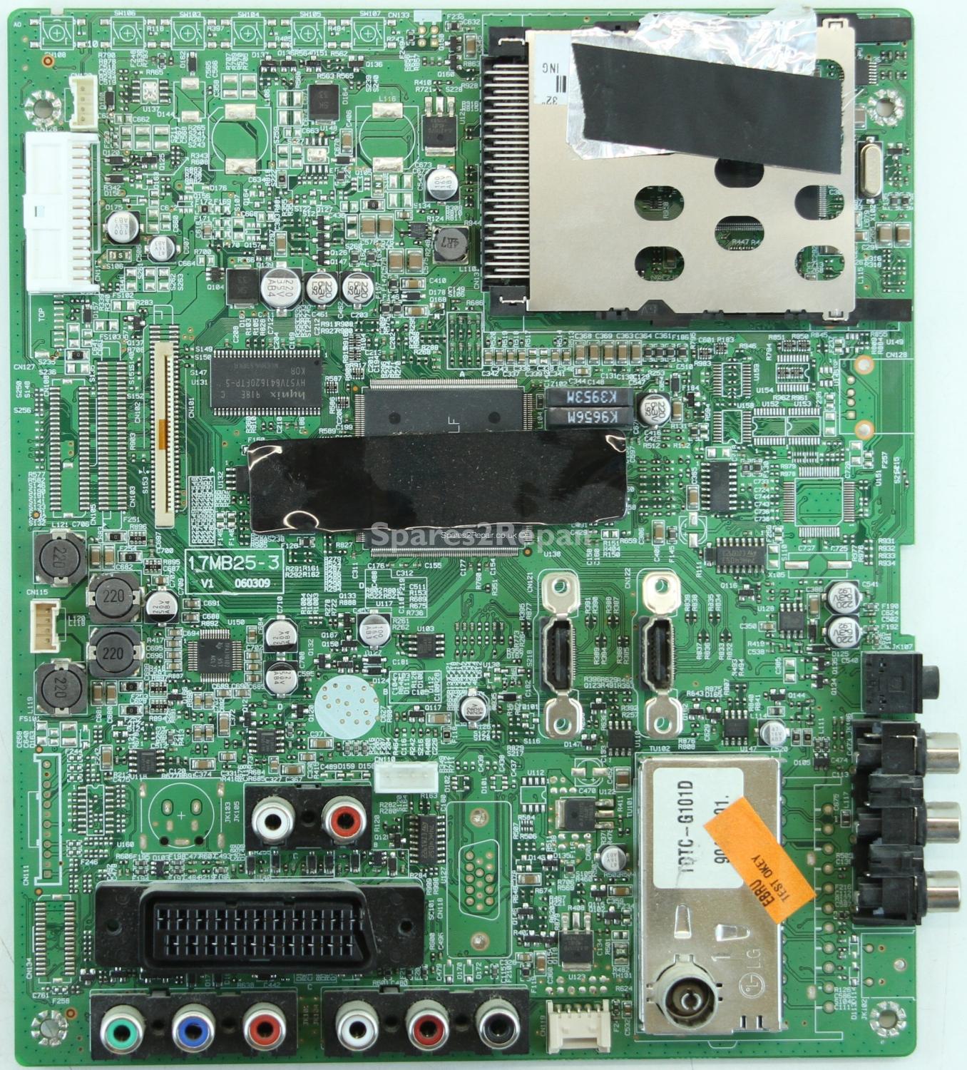 Technika LCD32-209V - Main AV - 20458069 - 17MB25-3 V1 - 060309