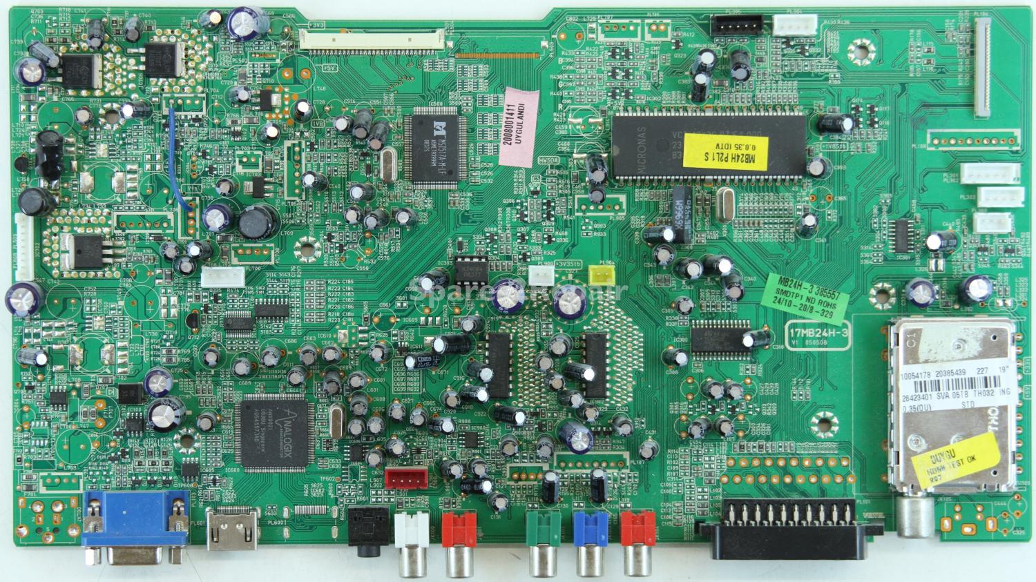Technika LCD19-907 - Main AV - 20385439 - 17MB24H-3 V1 - 050508