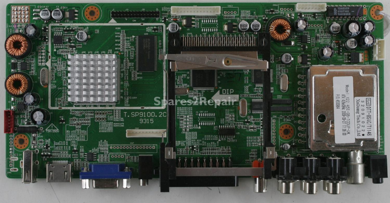 Technika LCD22-208E - Main AV - T.SP9100.2C - 9315