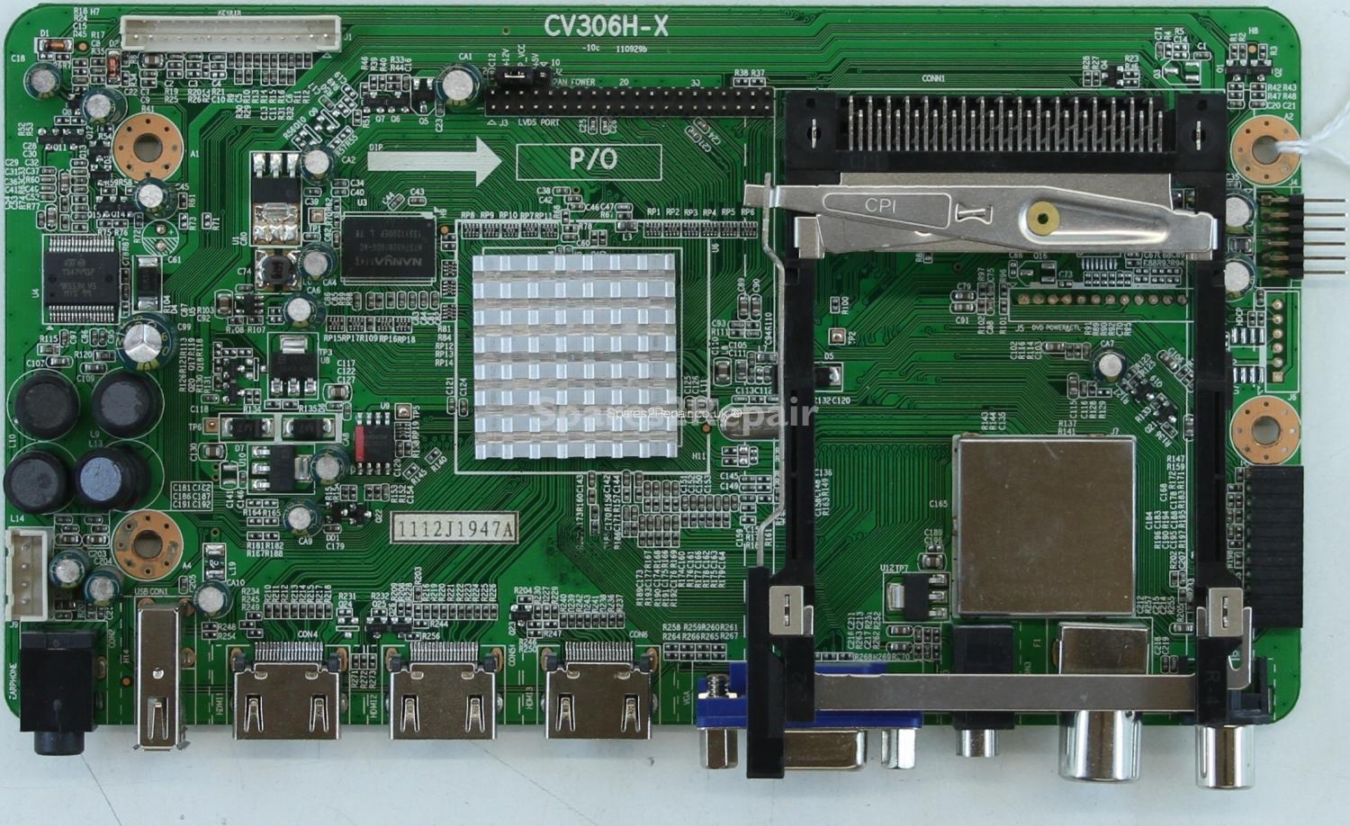 Technika LCD32-56 - Main AV - CV306H-X - 10c - 110929b - 1112J1947A