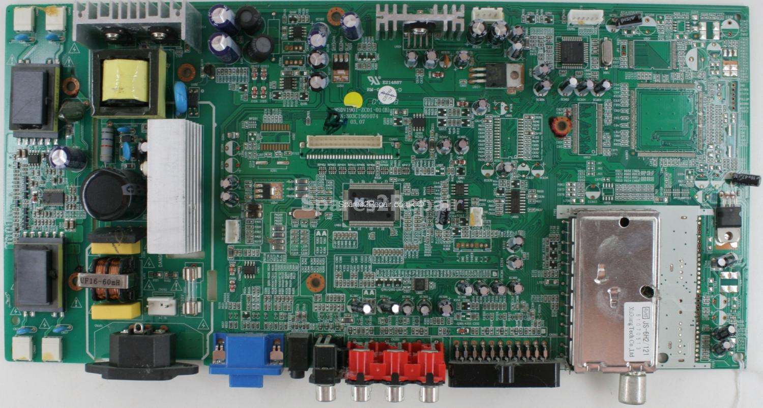 Technosonic LCD1908 - All In One - MSDV1901-ZC01-01 (B) - 303C1901074