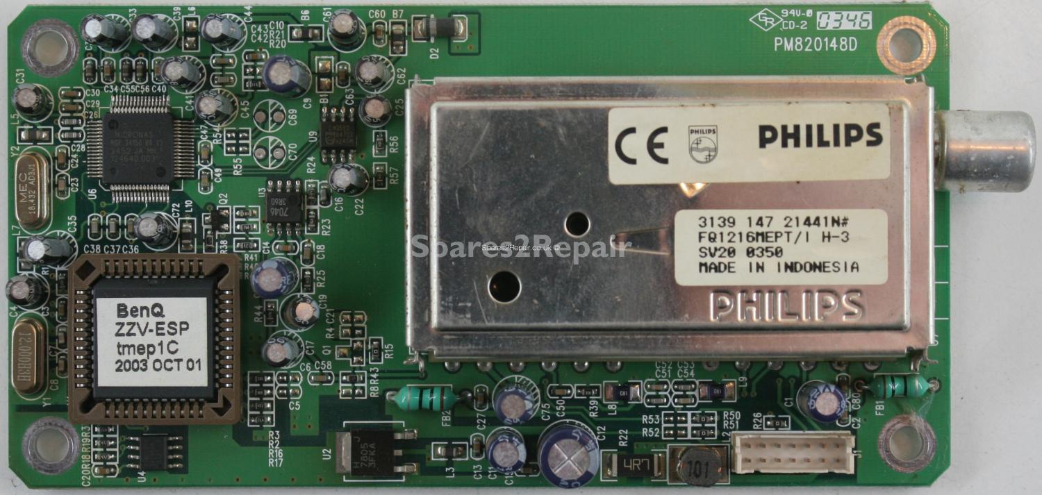 Thomson 27LCDB03B - Tuner Board - PM820148D - 54.M1101.501