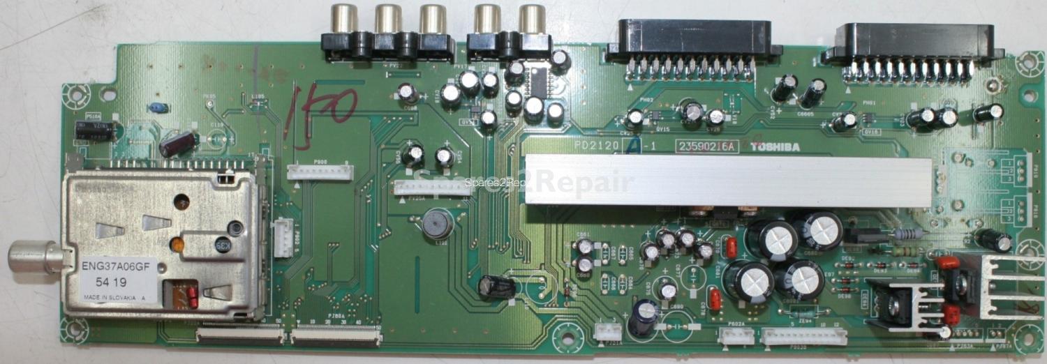 Toshiba 32WL56P - Main AV - PD212 A-1 - 23590216A