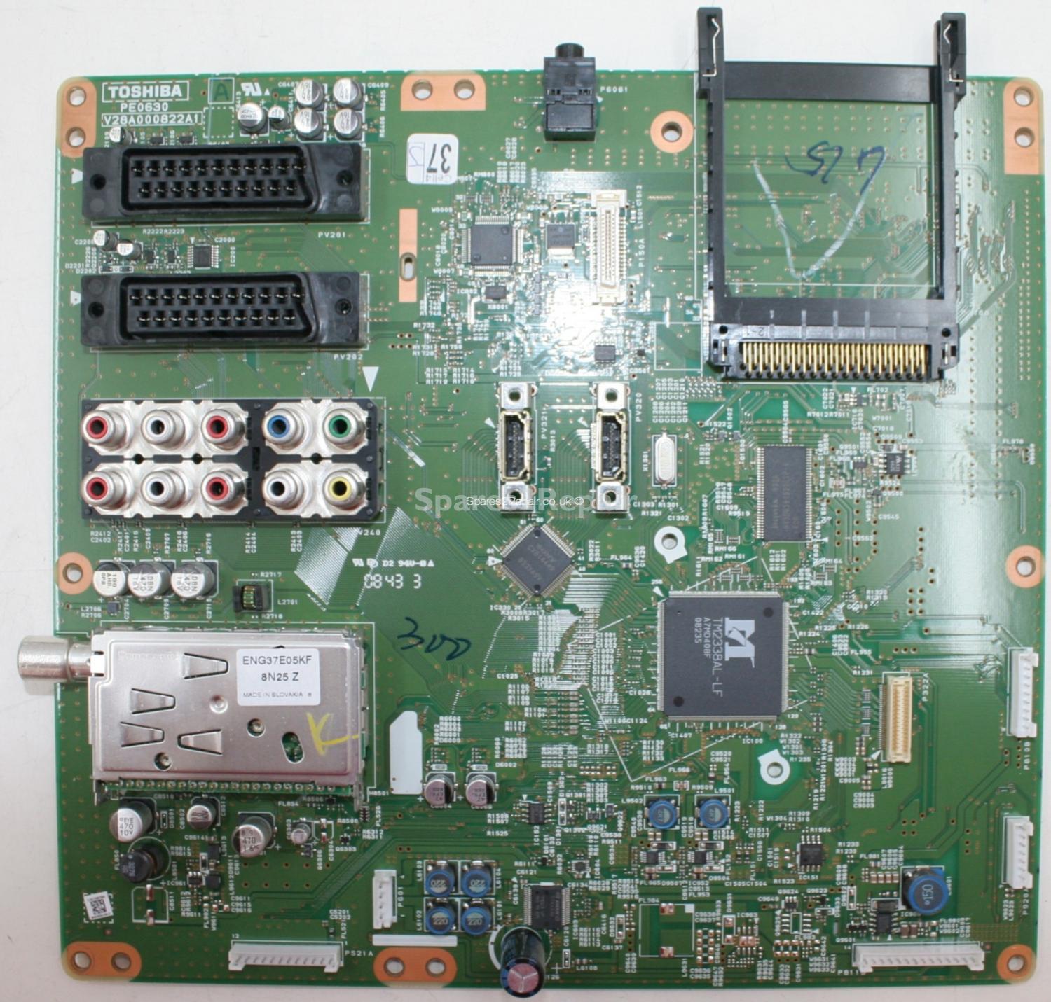 Toshiba 37AV555D - Main AV - PE0630 A - V28A000822A1
