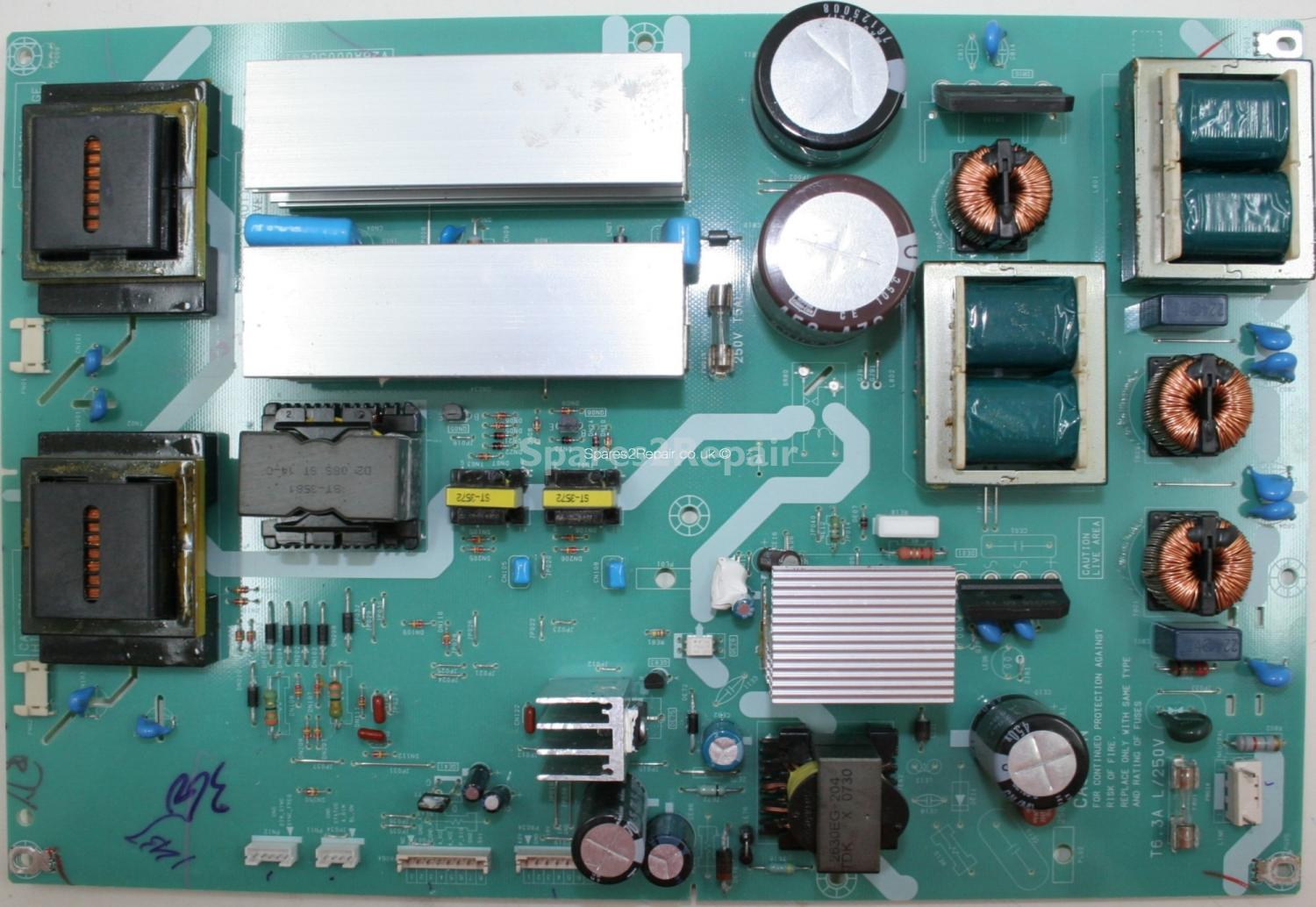 Toshiba 42C3035D - PSU - PE0375 B - V28A00050401 - V28A00050600 - E-568