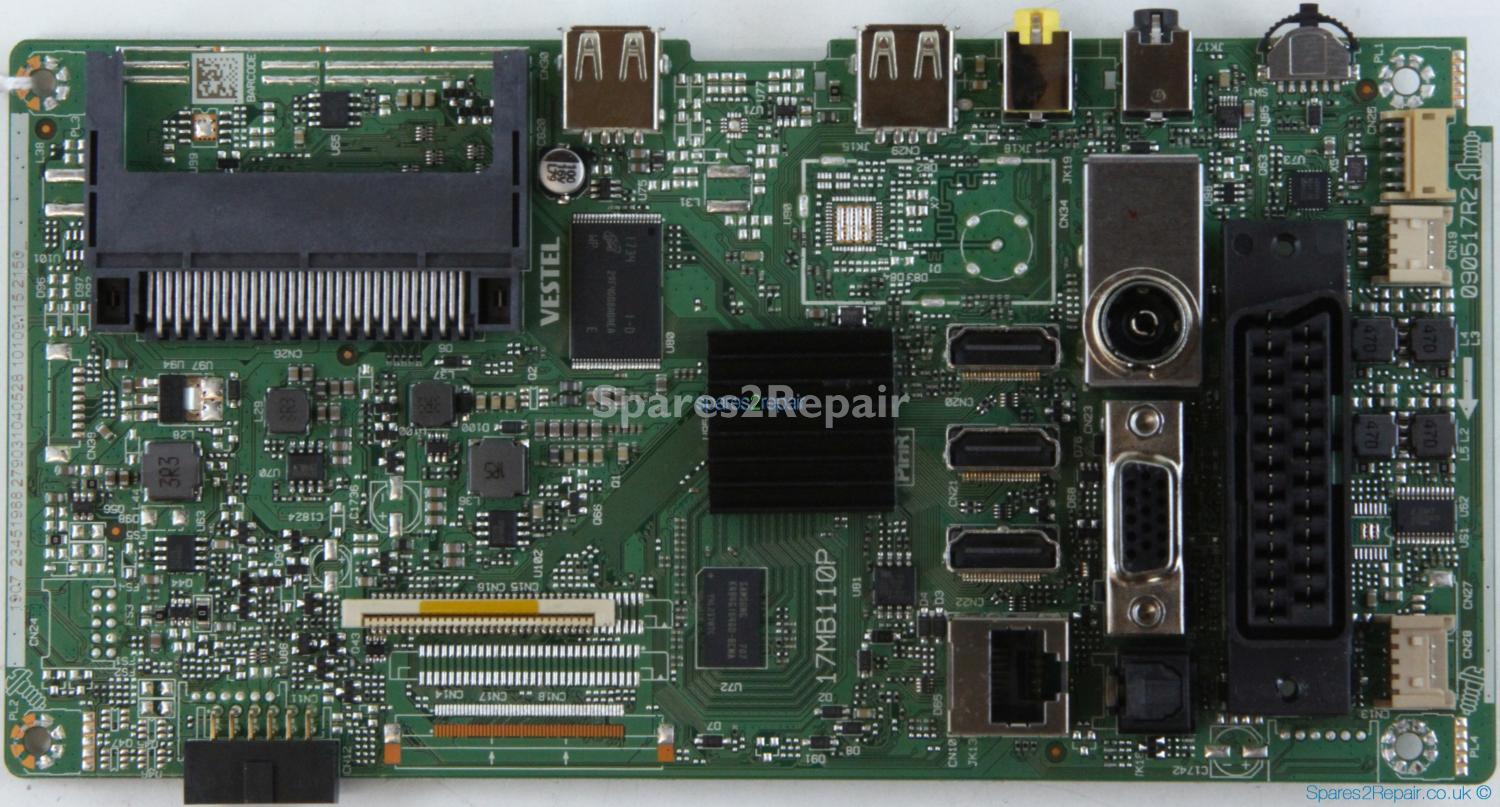Toshiba 32W3753DB - Main AV - 23451988 - 17MB110P - 090517R2