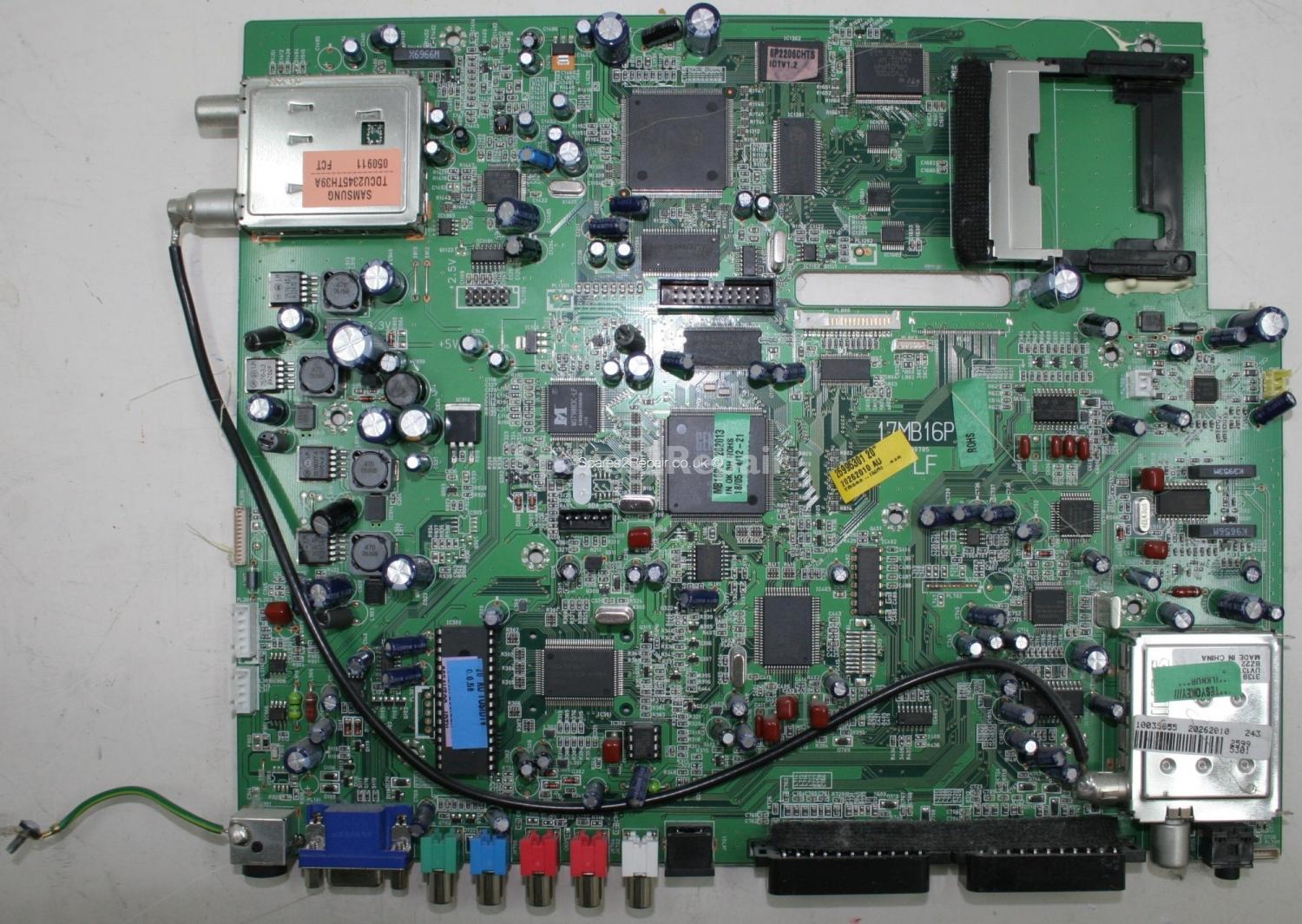 Toshiba 20WLT56B - Main AV - 17MB16P-2 - 280705 - 25995301 - 20262010