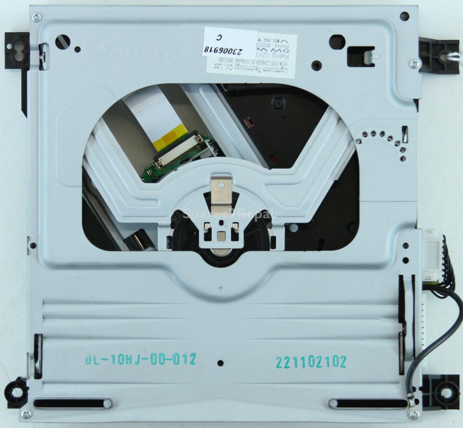 Toshiba 22DV501B - DVD Mech - DL-10HJ-00-012 - 23006918