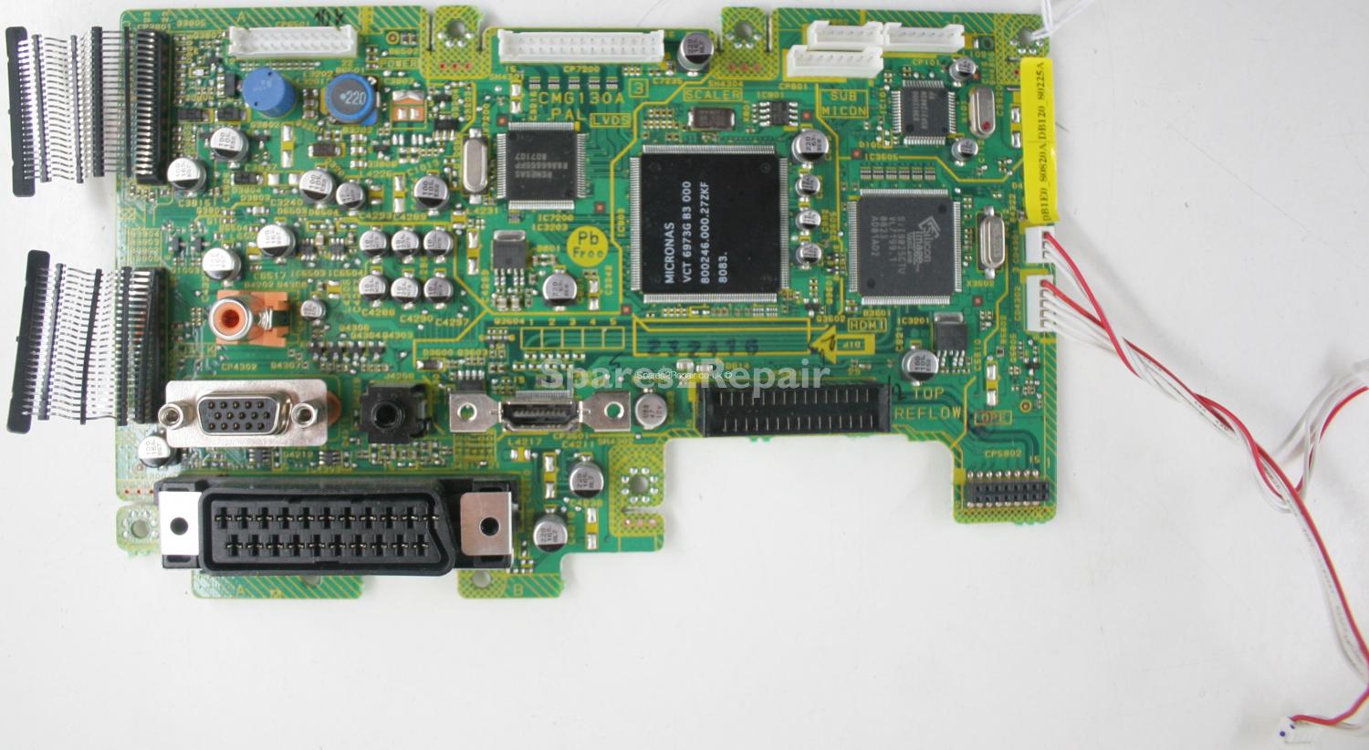 Toshiba 22DV555DB - Main AV - CMG130A 3 - DB1E0_80820A - DB120_80225A